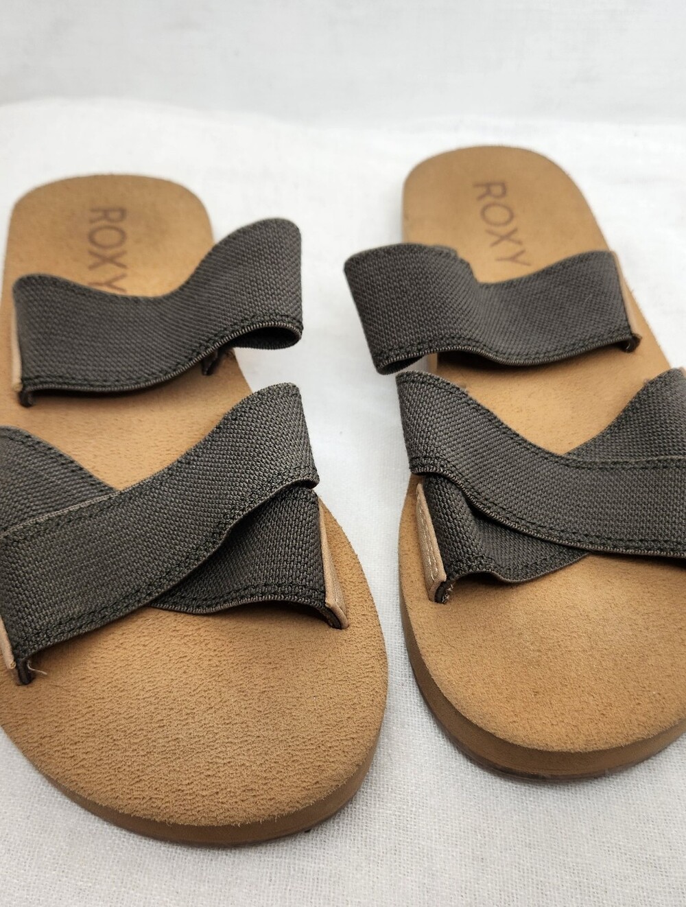 ROXY Womens 7.5-8 Shoreside Slides Slip On Sandals